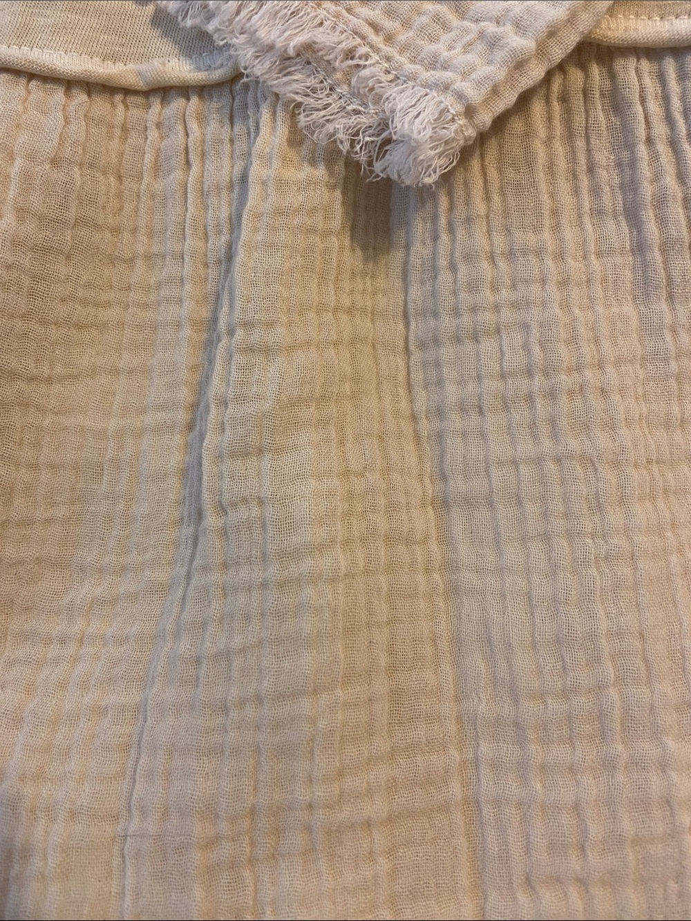 Wonderly Beige Short-Sleeve Tiered Henley Tunic - Picture 8 of 10